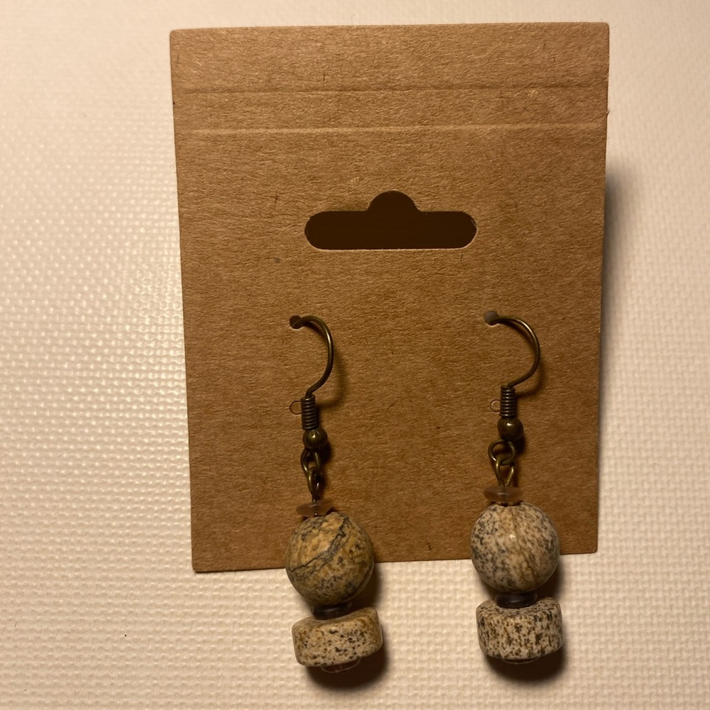Handmade Stone Earrings